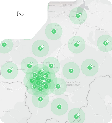 Widoczność wizytówki Hotel Sól Kiczora po optymalizacji SocialMagic